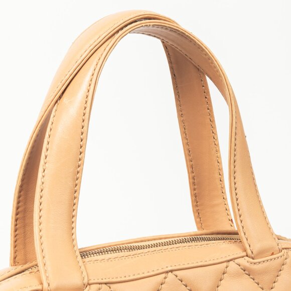 Chanel Wild Stitch Sand CC Quilted Leather Tote - Picture 7 of 14
